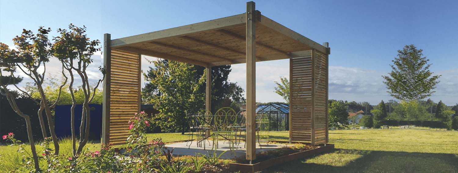 Luna Pergola en bois