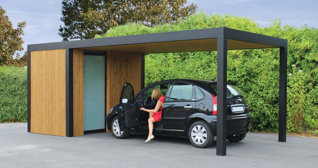 bladzijde Onverenigbaar dun Aluminium Carport